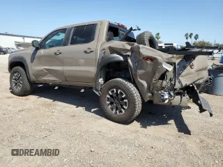 2024 Nissan Frontier Pro-4X with VIN 1N6ED1EK2RN656658, listed as a Copart auction lot 48798475 with 45 mi miles and Salvage title. Bid and sale history available at DreamBid. Image 2.