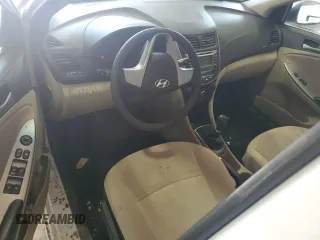 2017 Hyundai Accent SE with VIN KMHCT4AE5HU326141, listed as a Copart auction lot 46502905 with Not Provided miles and Salvage Title. Bid and sale history available at carsss.com. Image 8.