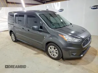 2019 Ford Transit Connect XLT with VIN NM0GE9F24K1397770, listed as a Copart auction lot 62467925 with 90,220 mi miles and Clean title. Bid and sale history available at DreamBid. Image 4.
