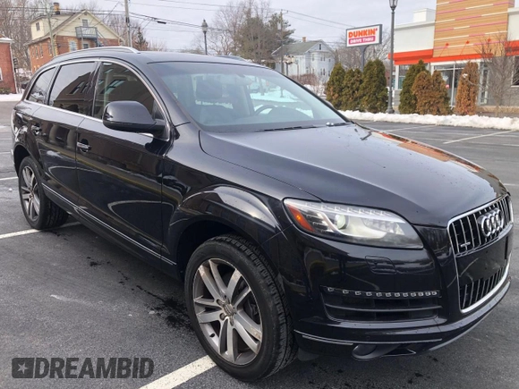 2014 Audi Q7 3.0T Premium Plus with VIN WA1LGAFE6ED013461, listed as a Copart auction lot 45347045 with 139,453 mi miles and Clean Title. Bid and sale history available at carsss.com. Image 4.