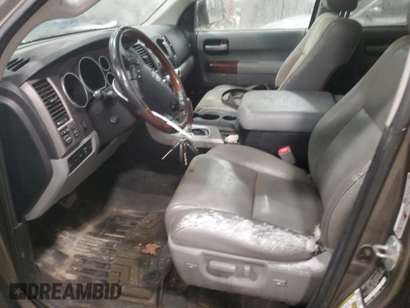 2012 Toyota Sequoia Platinum with VIN 5TDDY5G14CS070964, listed as a Copart auction lot 86969984 with 225,331 mi miles and Clean Title. Bid and sale history available at carsss.com. Image 7.