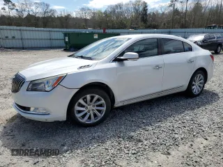 2015 Buick LaCrosse Leather with VIN 1G4GB5G3XFF211522, listed as a Copart auction lot 49043255 with 156,509 mi miles and Salvage Title. Bid and sale history available at DreamBid. Image 1.