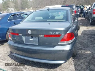 2005 BMW 7 Series with VIN WBAGL63515DP74478, listed as a IAAI auction lot 41801754 with 132,789 mi miles and . Bid and sale history available at DreamBid. Image 16.
