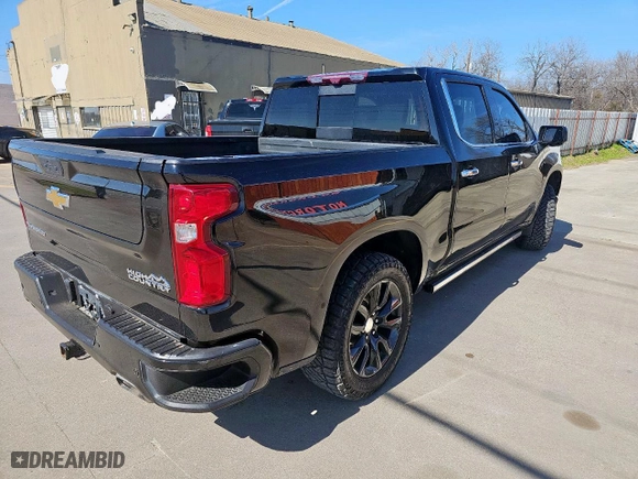 2022 Chevrolet Silverado 1500 LTD High Country with VIN 3GCUYHELXNG161132, listed as a Copart auction lot 45931935 with 36,508 mi miles and Clean Title. Bid and sale history available at carsss.com. Image 4.