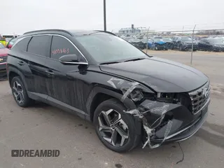2022 Hyundai Tucson Limited with VIN 5NMJECAE3NH085814, listed as a IAAI auction lot 41058163 with 65,117 mi miles. Bid and sale history available at carsss.com. Image 1.