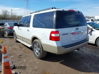 2010 Ford Expedition EL Eddie Bauer with VIN 1FMJK1J5XAEB45027, listed as a IAAI auction lot 41864617 with 125,944 mi miles. Bid and sale history available at carsss.com. Image 3.