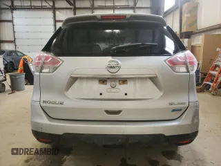2014 Nissan Rogue S with VIN 5N1AT2MV1EC767922, listed as a Copart auction lot 52172595 with 163,659 mi miles and Salvage Title. Bid and sale history available at carsss.com. Image 6.
