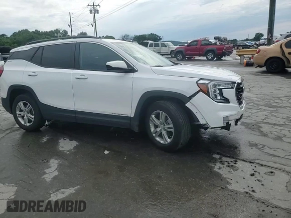 2022 GMC Terrain SLE z VIN 3GKALMEV6NL272316, wystawiony jako Copart lot #60375225 z przebiegiem 30 320 mil mil oraz Szkoda całkowita • Salvage title. Historia ofert i sprzedaży dostępna na DreamBid. Obrazek 15.