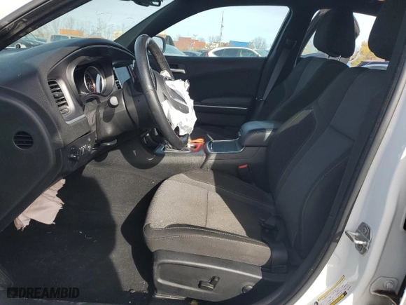 2022 Dodge Charger SXT with VIN 2C3CDXJG6NH245074, listed as a Copart auction lot 79961294 with 27,844 mi miles and Salvage Title. Bid and sale history available at carsss.com. Image 7.