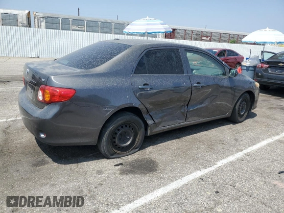 2010 Toyota Corolla with VIN JTDBU4EE8A9098491, listed as a Copart auction lot 60307635 with 425,918 mi miles and Salvage title. Bid and sale history available at DreamBid. Image 3.
