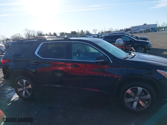 2019 Chevrolet Traverse LT Leather with VIN 1GNEVHKW3KJ230210, listed as a IAAI auction lot 41453033 with 98,416 mi miles. Bid and sale history available at carsss.com. Image 13.