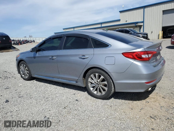2017 Hyundai Sonata Sport with VIN 5NPE34AFXHH583540, listed as a Copart auction lot 51006665 with 133,404 mi miles and Salvage Title. Bid and sale history available at DreamBid. Image 2.