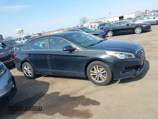 2017 Hyundai Sonata 2.4L with VIN 5NPE24AF5HH554112, listed as a IAAI auction lot 41783014 with 86,827 mi miles. Bid and sale history available at carsss.com. Image 13.
