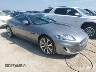 2014 Jaguar XK with VIN SAJWA4FB6ELB54004, listed as a Copart auction lot 43090565 with 0 mi miles and Non Repairable. Bid and sale history available at carsss.com. Image 4.