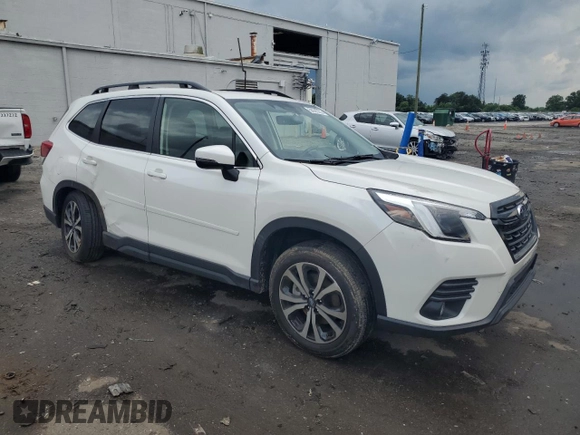 2023 Subaru Forester Limited z VIN JF2SKAPC8PH549760, wystawiony jako Copart lot #58926335 z przebiegiem 11 009 mil mil oraz Szkoda całkowita • Salvage title. Historia ofert i sprzedaży dostępna na DreamBid. Obrazek 4.