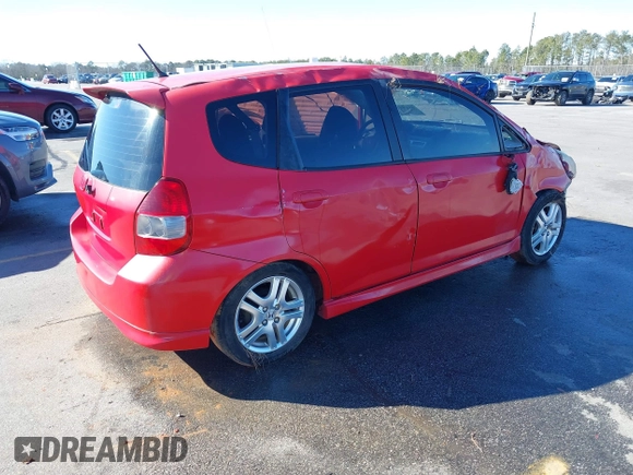 2007 Honda Fit Sport z VIN JHMGD386X7S043061, wystawiony jako IAAI lot #41425012 z przebiegiem 249 314 mil mil oraz . Historia ofert i sprzedaży dostępna na DreamBid. Obrazek 4.