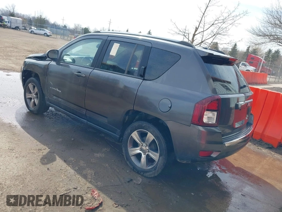 2016 Jeep Compass High Altitude Edition with VIN 1C4NJCEA4GD806920, listed as a IAAI auction lot 41163826 with 129,104 mi miles. Bid and sale history available at carsss.com. Image 3.