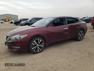 2016 Nissan Maxima 3.5 SV with VIN 1N4AA6AP6GC411515, listed as a Copart auction lot 46938445 with 118,752 mi miles and Salvage Title. Bid and sale history available at carsss.com. Image 1.