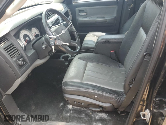2008 Dodge Dakota Laramie with VIN 1D7HW58N98S609009, listed as a Copart auction lot 63204865 with 100,366 mi miles and Clean title. Bid and sale history available at DreamBid. Image 7.