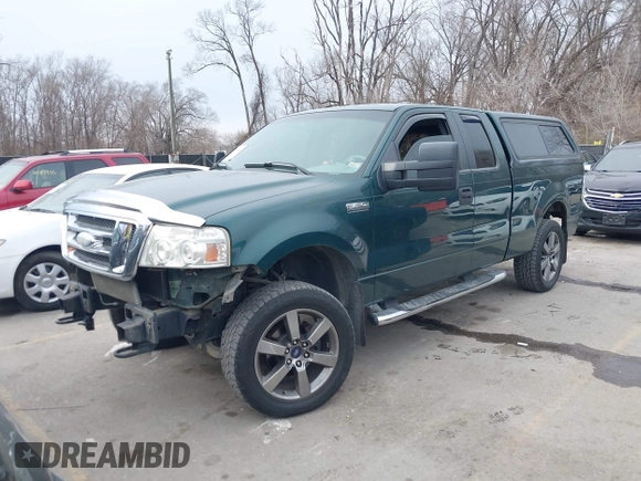 2008 Ford F-150 XLT with VIN 1FTPX14V18FA81332, listed as a IAAI auction lot 41155192 with 45,770 mi miles and . Bid and sale history available at DreamBid. Image 2.