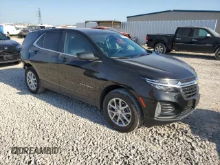 2023 Chevrolet Equinox LT with VIN 3GNAXUEG1PL269299, listed as a Copart auction lot 52353195 with 28,022 mi miles and Salvage Title. Bid and sale history available at DreamBid. Image 4.