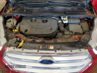 2019 Ford Escape Titanium with VIN 1FMCU9J98KUB93072, listed as a Copart auction lot 61931205 with 64,412 mi miles and Salvage title. Bid and sale history available at DreamBid. Image 12.