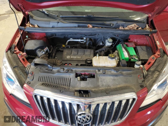 2016 Buick Encore with VIN KL4CJASBXGB668511, listed as a Copart auction lot 54178355 with 136,015 mi miles and Non Repairable. Bid and sale history available at DreamBid. Image 12.
