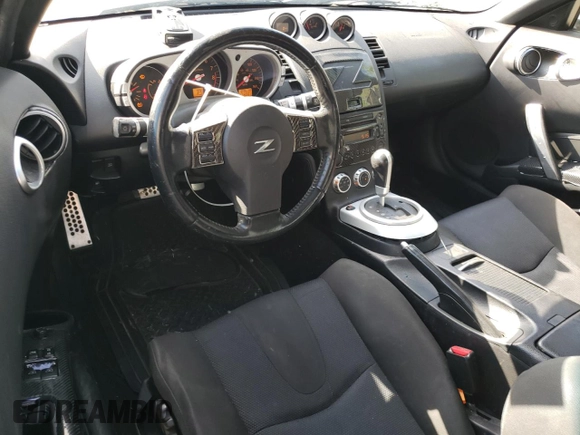 2008 Nissan 350Z Nismo z VIN JN1BZ34E48M751826, wystawiony jako Copart lot #55337265 z przebiegiem 188 638 mil mil oraz Szkoda całkowita • Salvage title. Historia ofert i sprzedaży dostępna na DreamBid. Obrazek 8.
