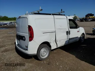 2022 Ram ProMaster City Cargo Tradesman with VIN ZFBHRFAB5N6W66936, listed as a Copart auction lot 56291705 with 42,653 mi miles and Salvage title. Bid and sale history available at DreamBid. Image 3.