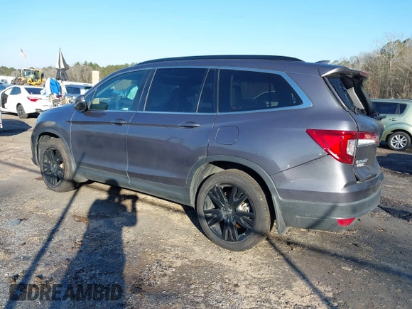 2022 Honda Pilot Special Edition with VIN 5FNYF5H26NB014269, listed as a IAAI auction lot 41239868 with 51,005 mi miles and . Bid and sale history available at carsss.com. Image 3.