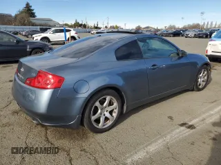 2006 Infiniti G35 Coupe with VIN JNKCV54E16M717279, listed as a Copart auction lot 88104745 with 140,898 mi miles and Salvage Title. Bid and sale history available at carsss.com. Image 3.