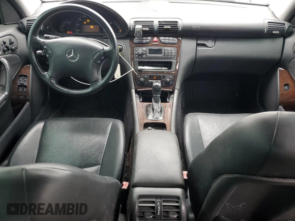 2001 Mercedes-Benz C 320 with VIN WDBRF64J01F124150, listed as a Copart auction lot 50624475 with Not Provided miles and Clean Title. Bid and sale history available at DreamBid. Image 8.