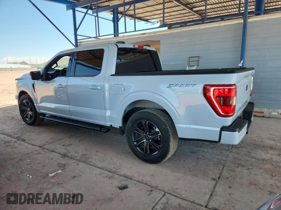 2021 Ford F-150 XL with VIN 1FTEW1C83MKD01786, listed as a Copart auction lot 60635105 with 93,861 mi miles and Salvage title. Bid and sale history available at DreamBid. Image 2.
