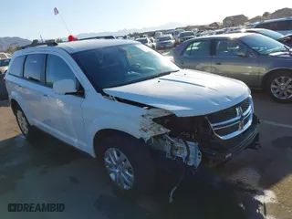 2018 Dodge Journey SXT with VIN 3C4PDCBG5JT510749, listed as a IAAI auction lot 41603191 with 27,755 mi miles. Bid and sale history available at carsss.com. Image 1.