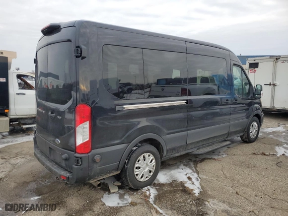 2020 Ford Transit Passenger Wagon XL with VIN 1FBAX2C86LKA40321, listed as a Copart auction lot 44990275 with 156,209 mi miles and Clean Title. Bid and sale history available at carsss.com. Image 3.