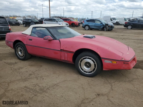 1986 Chevrolet Corvette with VIN 1G1YY6783G5901816, listed as a Copart auction lot 54117865 with 49,204 mi miles and Clean Title. Bid and sale history available at carsss.com. Image 4.
