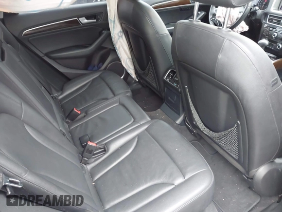 2014 Audi Q5 Premium Plus with VIN WA1LFAFP1EA004978, listed as a IAAI auction lot 42079044 with 108,355 mi miles. Bid and sale history available at carsss.com. Image 8.