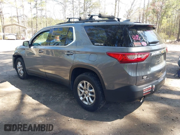 2019 Chevrolet Traverse LT Cloth with VIN 1GNEVGKW5KJ200197, listed as a IAAI auction lot 41936571 with 37,620 mi miles. Bid and sale history available at carsss.com. Image 3.