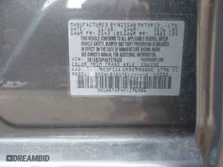 2019 Nissan Sentra S with VIN 3N1AB7AP4KY276406, listed as a IAAI auction lot 41956625 with 36,332 mi miles. Bid and sale history available at carsss.com. Image 9.