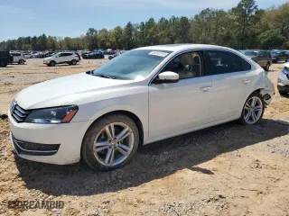 2014 Volkswagen Passat SE w/Sunroof with VIN 1VWBS7A34EC081785, listed as a Copart auction lot 50365155 with 96,567 mi miles and Salvage Title. Bid and sale history available at carsss.com. Image 1.