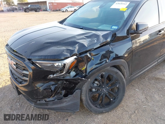 2021 GMC Terrain SLT with VIN 3GKALPEV6ML345507, listed as a IAAI auction lot 42020161 with 53,414 mi miles and . Bid and sale history available at DreamBid. Image 6.