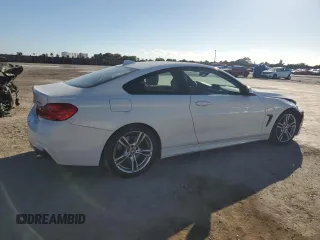 2014 BMW 4 Series 435i with VIN WBA3R1C51EK190948, listed as a Copart auction lot 44490905 with 71,371 mi miles and Salvage Title. Bid and sale history available at carsss.com. Image 3.