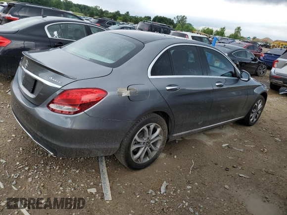 2018 Mercedes-Benz C 300 z VIN WDDWF4KB7JR350226, wystawiony jako Copart lot #61733245 z przebiegiem 74 870 mil mil oraz Szkoda całkowita • Salvage title. Historia ofert i sprzedaży dostępna na DreamBid. Obrazek 3.