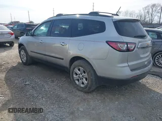 2013 Chevrolet Traverse LS with VIN 1GNKRFEDXDJ268221, listed as a IAAI auction lot 41722075 with 142,993 mi miles. Bid and sale history available at carsss.com. Image 3.