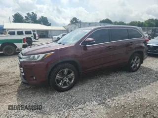2017 Toyota Highlander Limited с VIN 5TDDZRFH1HS417502, выставлен на аукционе Copart как лот 58912715 с пробегом 72 400 миль миль и Списание • Salvage title. История ставок и продаж доступна на DreamBid. Изображение 1.