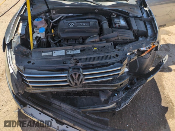 2015 Volkswagen Passat SE with VIN 1VWBS7A35FC014128, listed as a Copart auction lot 51010485 with 154,263 mi miles and Salvage title. Bid and sale history available at DreamBid. Image 11.