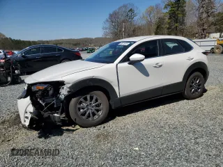 2025 Mazda CX-30 S with VIN 3MVDMBAM0SM765291, listed as a Copart auction lot 50678015 with 1,989 mi miles and Salvage title. Bid and sale history available at DreamBid. Image 1.