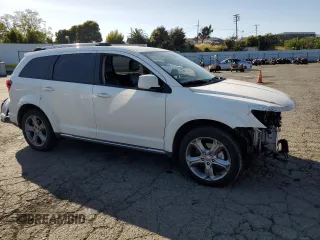2017 Dodge Journey Crossroad Plus with VIN 3C4PDCGGXHT602670, listed as a Copart auction lot 54556675 with 179,702 mi miles and Salvage title. Bid and sale history available at DreamBid. Image 4.