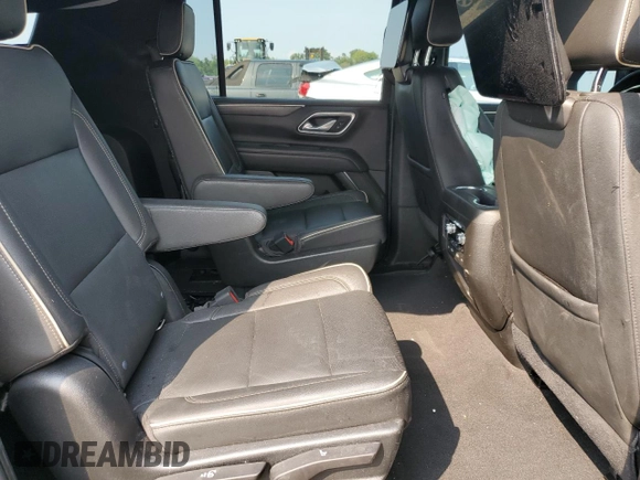 2021 GMC Yukon XL SLT with VIN 1GKS2GKD9MR437285, listed as a Copart auction lot 63038474 with 49,603 mi miles and Salvage Title. Bid and sale history available at carsss.com. Image 11.