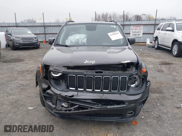 2020 Jeep Renegade Latitude with VIN ZACNJABBXLPK94526, listed as a IAAI auction lot 41500649 with 60,077 mi miles and . Bid and sale history available at DreamBid. Image 12.